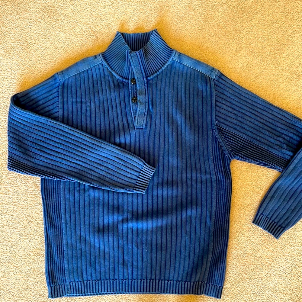 Soft, heavy cotton,pullover, sweater